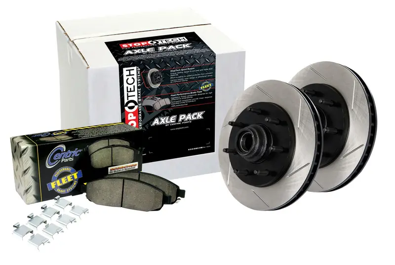 Stoptech 970.44058 Slotted Front Brake Kit For Heavy-Duty Trucks 1