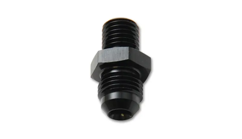 Vibrant Performance 16649 Metric Straight An Adapter – -16An To 22Mm X 1.5 Thread, Anodized Black 6061 Aluminum 1