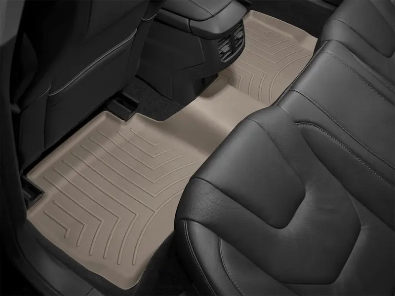 Weathertech 450772 Digitalfit Tan Floor Liners — Second-Row Fitment 1