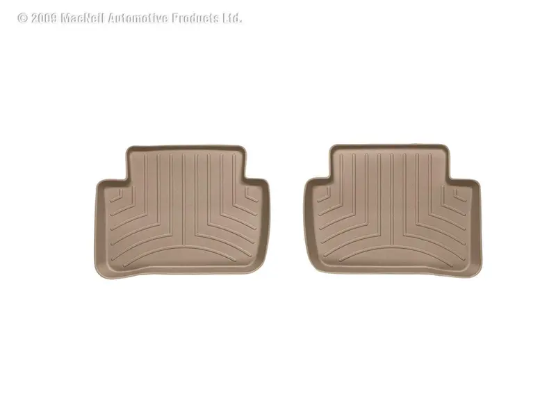 Weathertech 451612 Digitalfit 2Nd-Row Floor Liners – Tan Color, Precision Molded 1