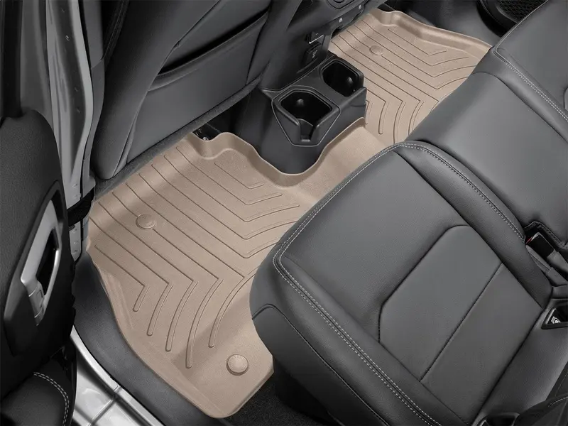 Weathertech 4516324Im Hp Series Rear Floorliner In Tan 1