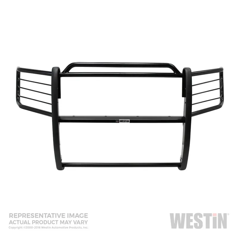 Westin Sportsman Steel Grille Guard – Black Finish, Requires Minor Air Dam Modification 1