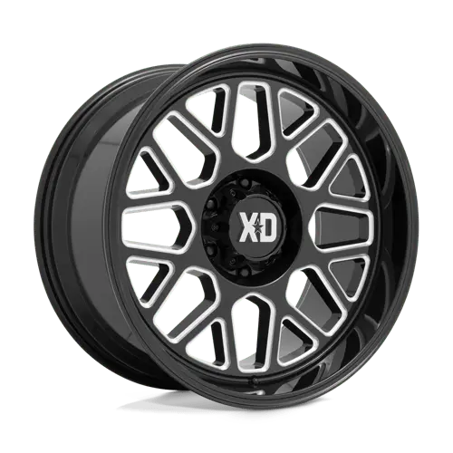 Xd Wheels Xd849 Series – 20×9", 5×5", Gloss Black With Machined Face, 18Mm Offset 1