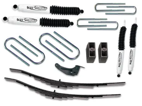 Tuff Country 2" Lift Kit With Sx8000 Shocks For 2000–2005 Ford Excursion (Gas Engine Models) 1
